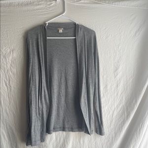 J Crew Grey Cardigan
